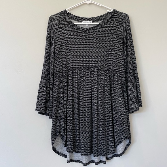 LONG SLEEVE COMFORTABLE BLOUSE - Picture 1 of 5
